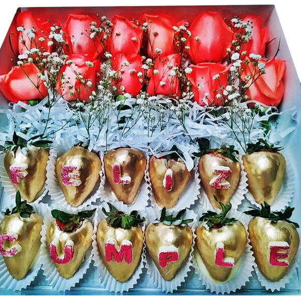 Choco Roses (12 Fresas,12 Rosas ) - Imagen 6