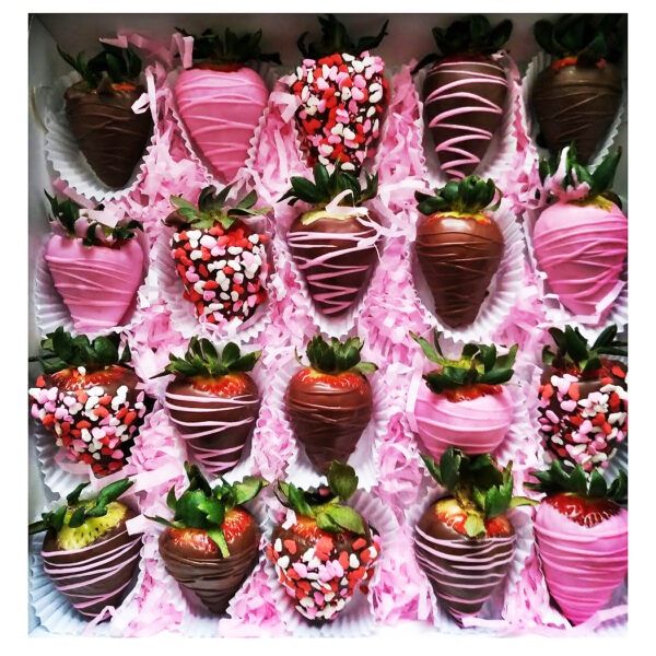 Choco Caja (20 fresas) - Imagen 2