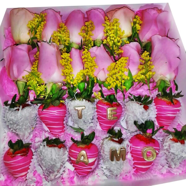 Choco Roses (12 Fresas,12 Rosas ) - Imagen 10