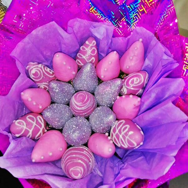 Choco Bouquet 19 Fresas - Imagen 7