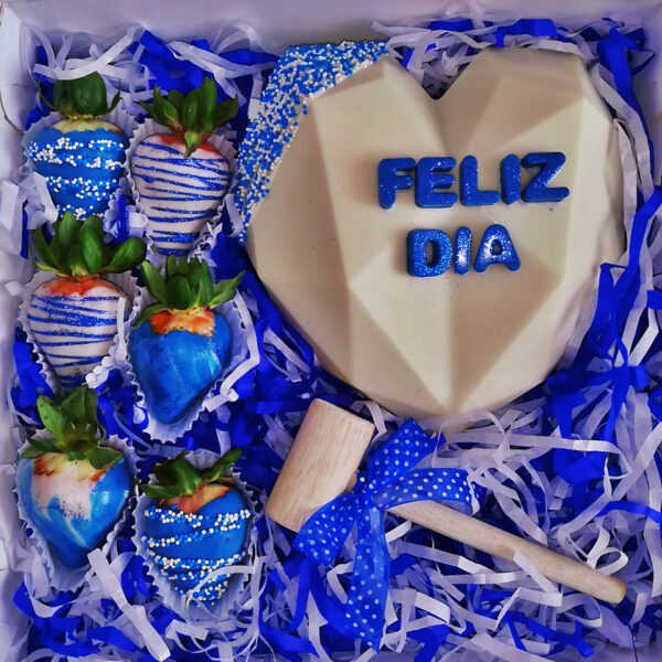 Choco Corazón Diamantado (6 Fresas) - Imagen 7