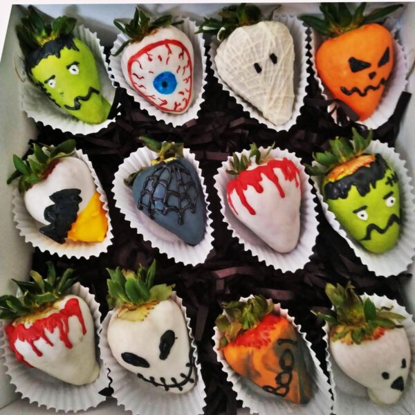 Choco Caja Halloween (12 fresas)