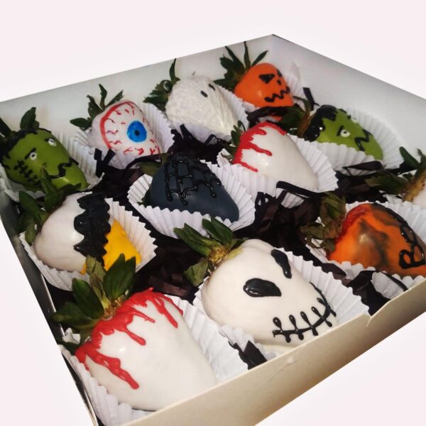 Choco Caja Halloween (12 fresas) - Imagen 5