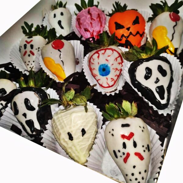 Choco Caja Halloween (12 fresas) - Imagen 6