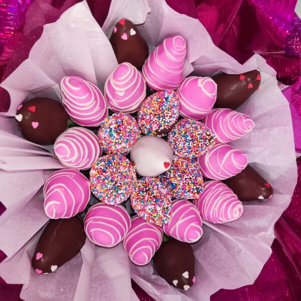 Choco Bouquet 25 Fresas - Imagen 6